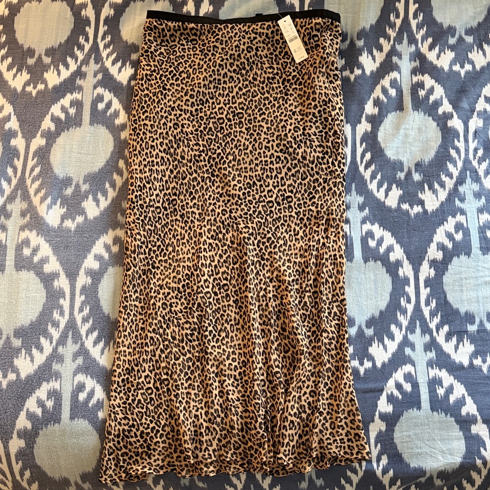 J. Crew Leopard Print Women's Skirt